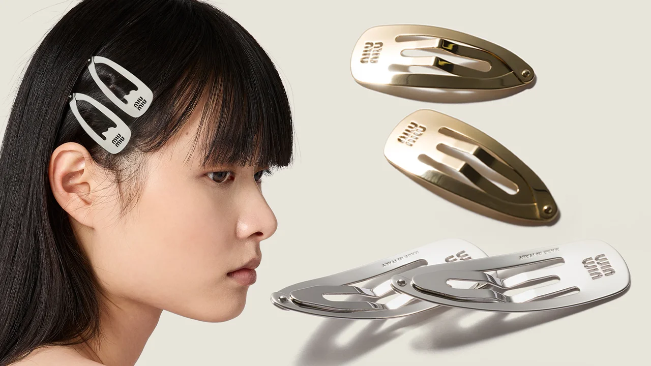 กิ๊บติดผม Miu Miu ราคา 12,500 ย้อนวัยใสฉบับติดหรู