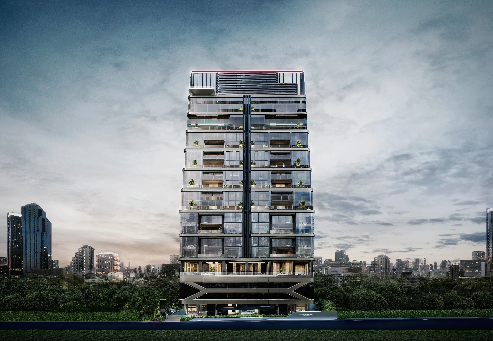 Porsche Design Tower Bangkok project in the heart of Bangkok