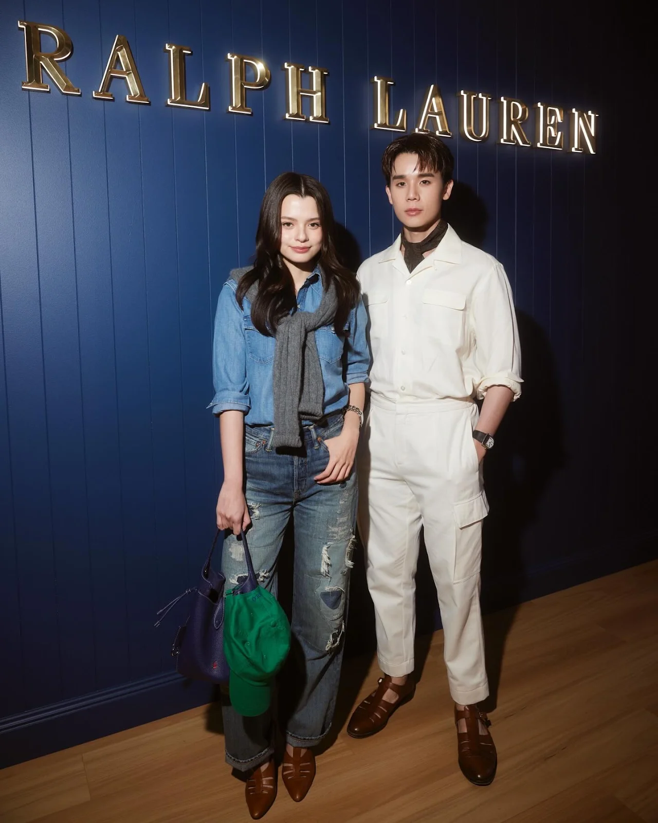 เบคกี้ และ จิมมี่ ในลุค Tennis Core จากแบรนด์ Ralph Lauren