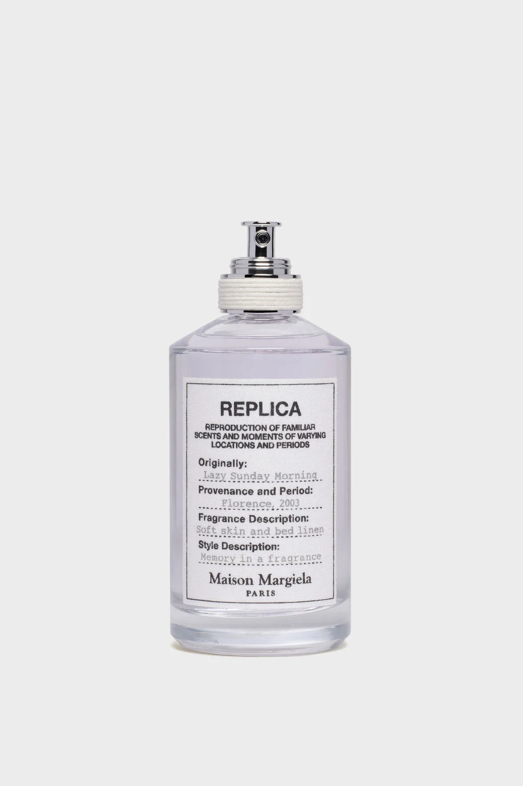 น้ำหอม Maison Margiela Lazy Sunday Morning กลิ่นสะอาดเหมือนผ้าซักใหม่