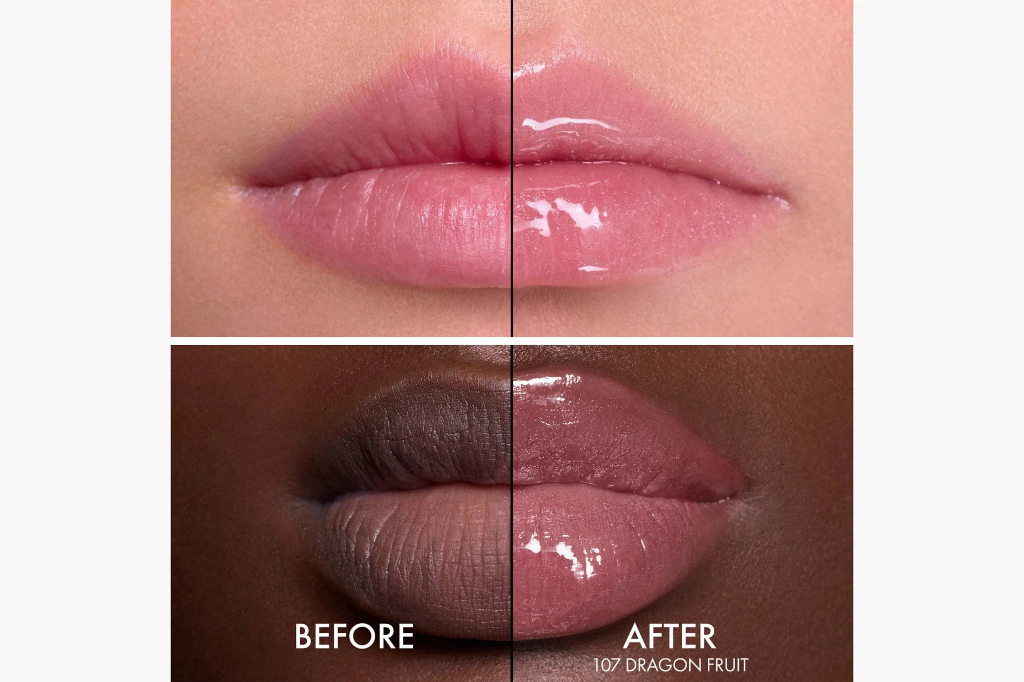 Clean girl makeup trend featuring natural high-end lip colors for an elite style