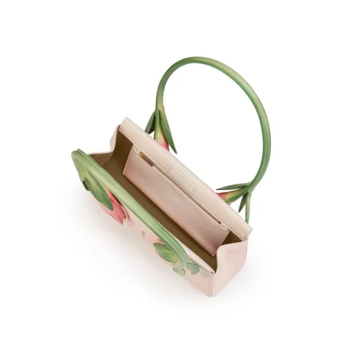 Christian Louboutin Venus Baguette luxury designer floral handbag priced at 122,300 THB
