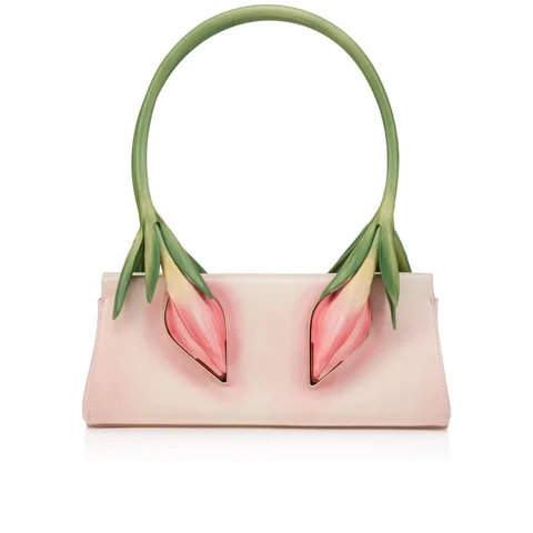 กระเป๋าถือแบรนด์เนมดีไซน์ดอกไม้ Christian Louboutin ไอเทมแฟชั่นระดับไอคอนิก