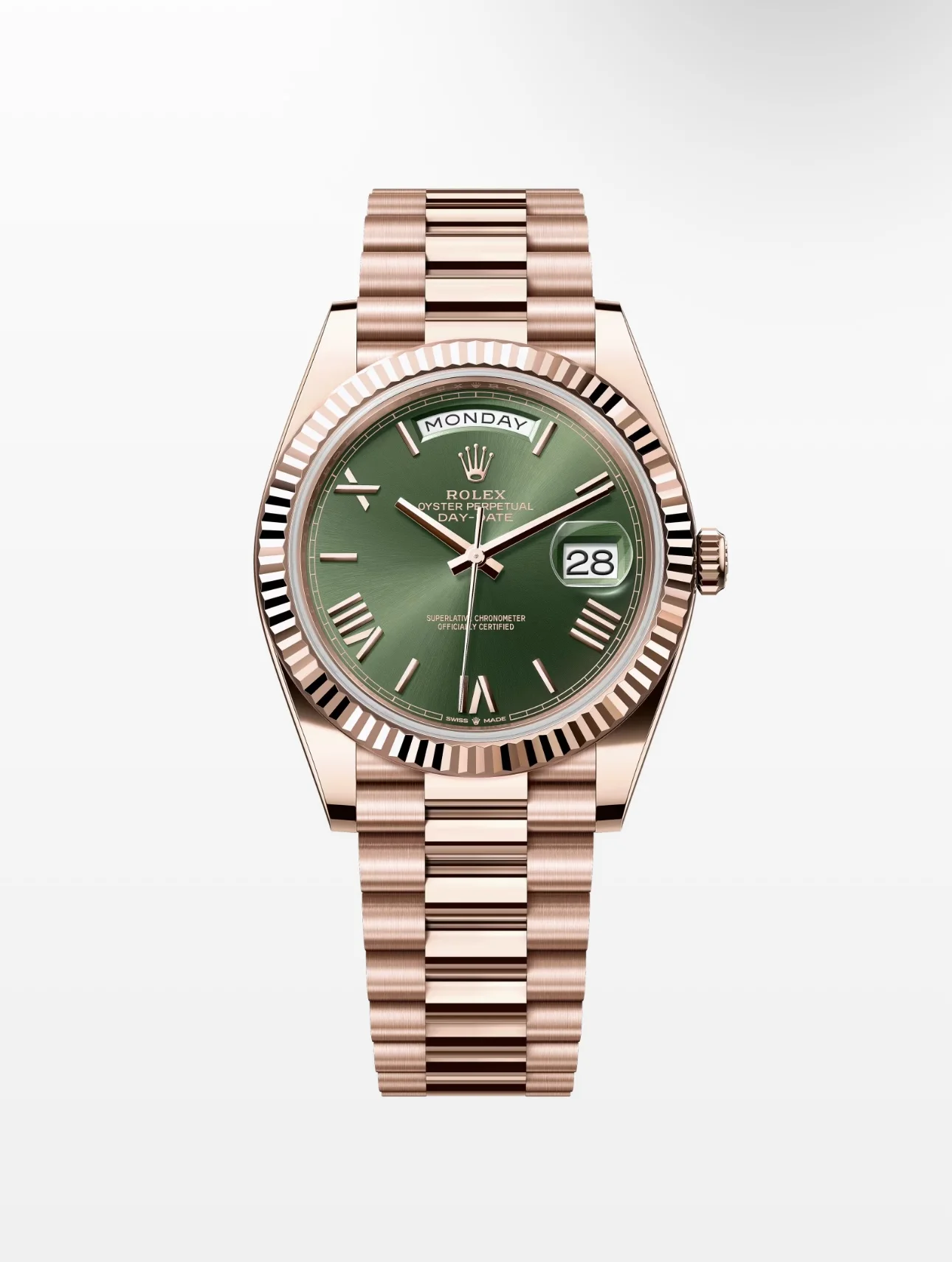นาฬิกา Rolex สีเขียว GMT-Master และนาฬิกา Cartier Tank Louis ตัวเรือนทอง