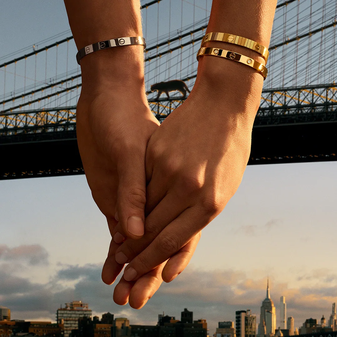 Cartier LOVE bracelet as an iconic example of Fine Jewelry