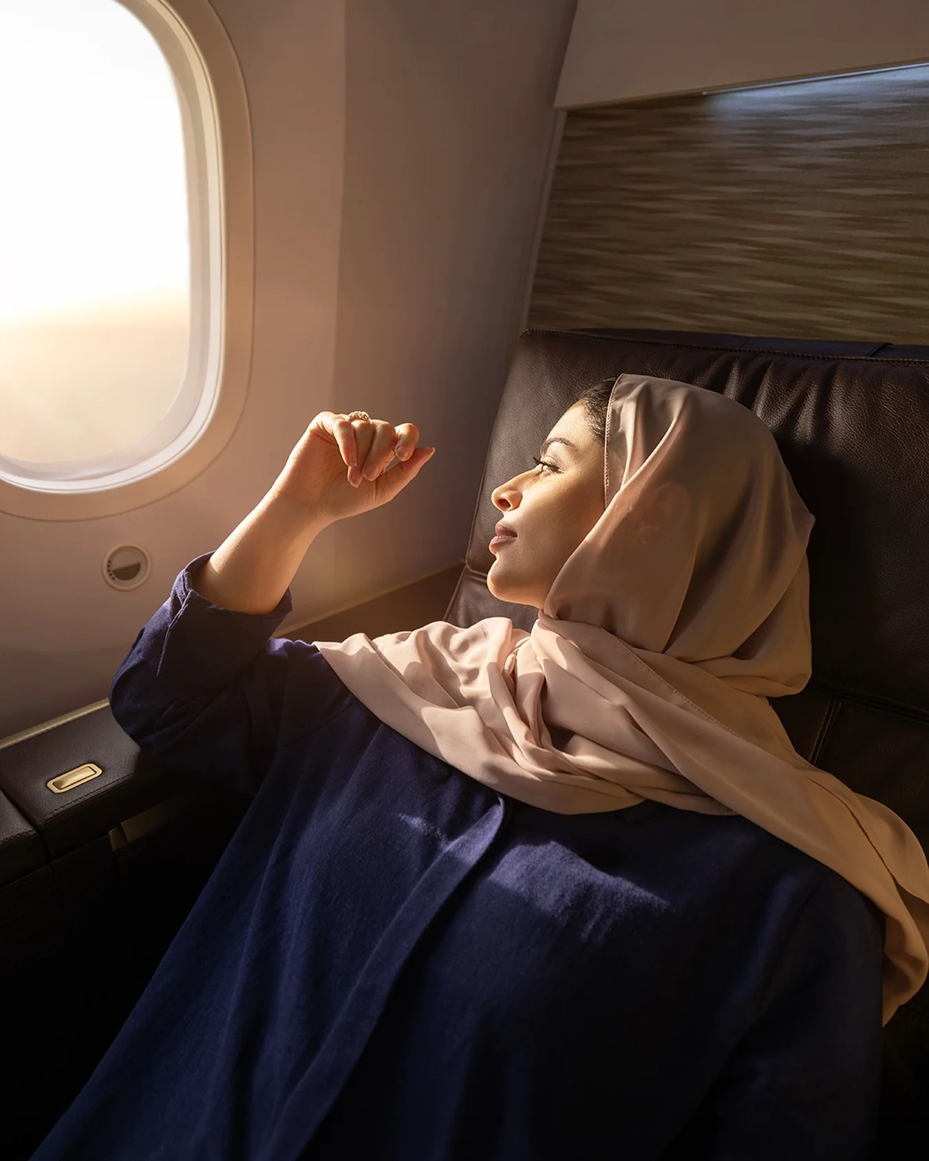 ที่นั่งชั้นธุรกิจสายการบิน Etihad Airways บินไปยุโรป