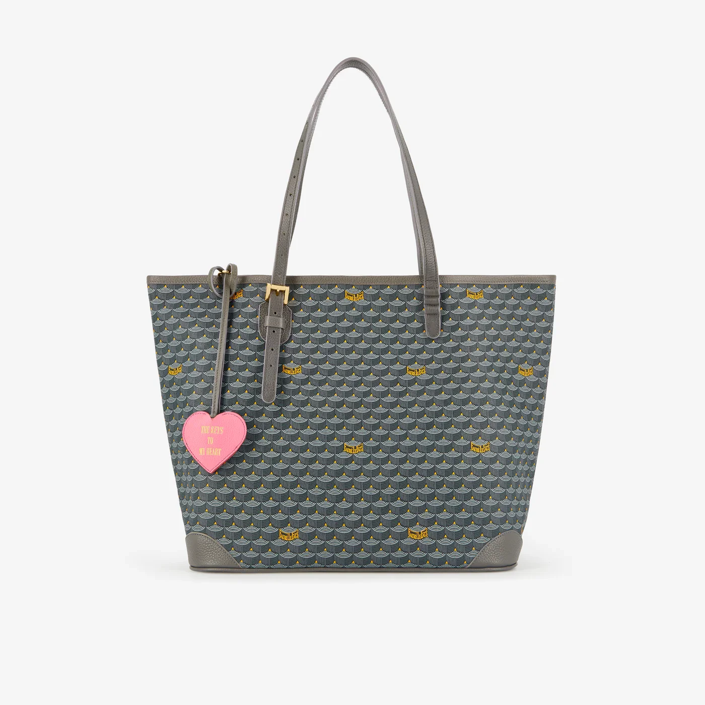 Signature FAUR&Eacute; LE PAGE Daily Battle tote bag in Ecailles canvas