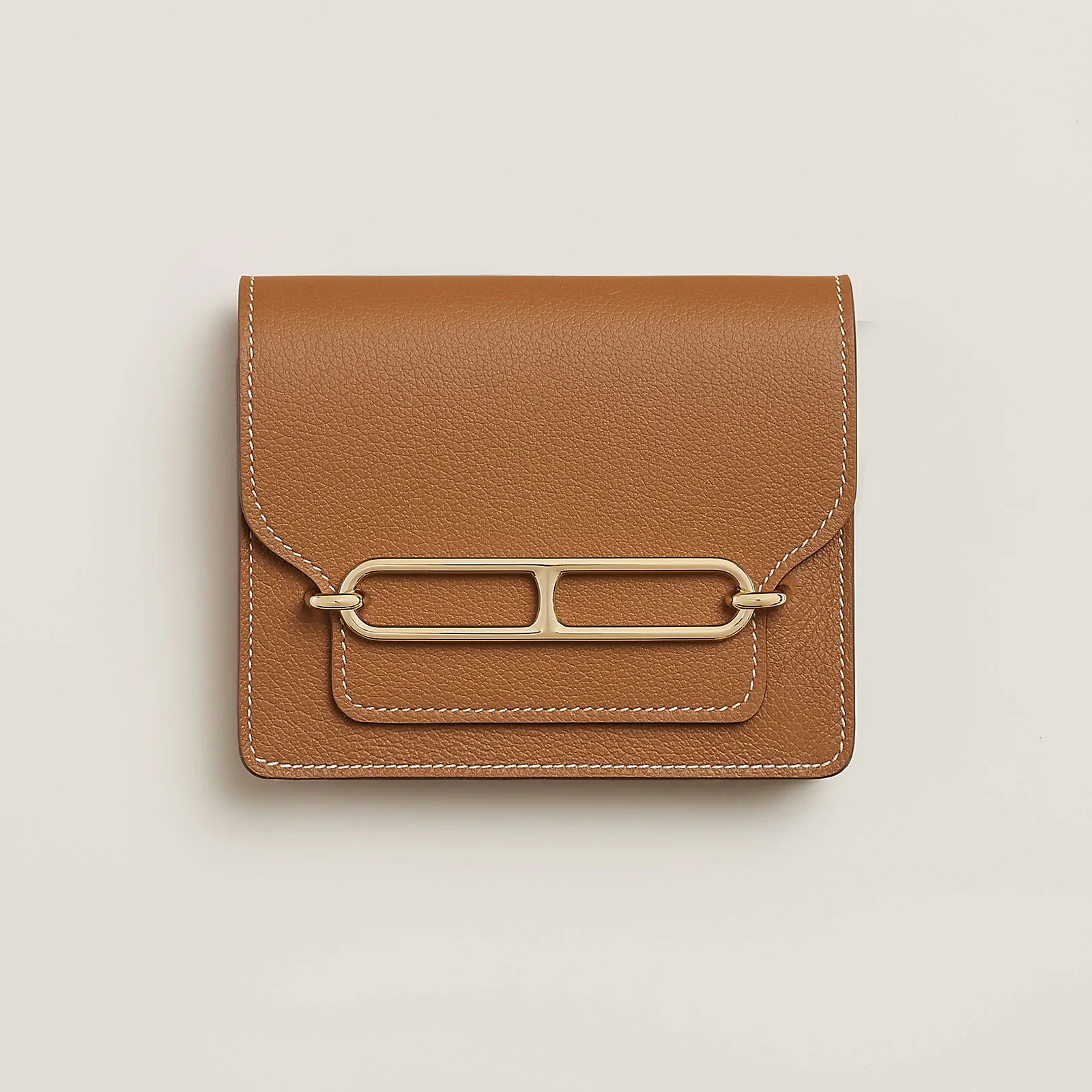 กระเป๋าสตางค์ Herm&egrave;s Constance Slim สีส้มนำโชคปี 2026