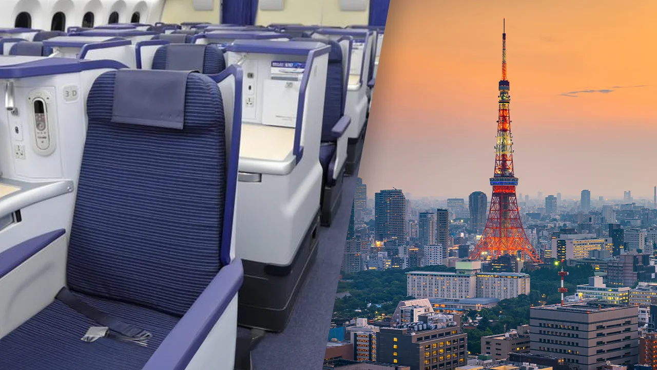 โปรบินชั้นธุรกิจไปญี่ปุ่น ANA เริ่ม 45,809 บินหรู 3 เมืองใหญ่