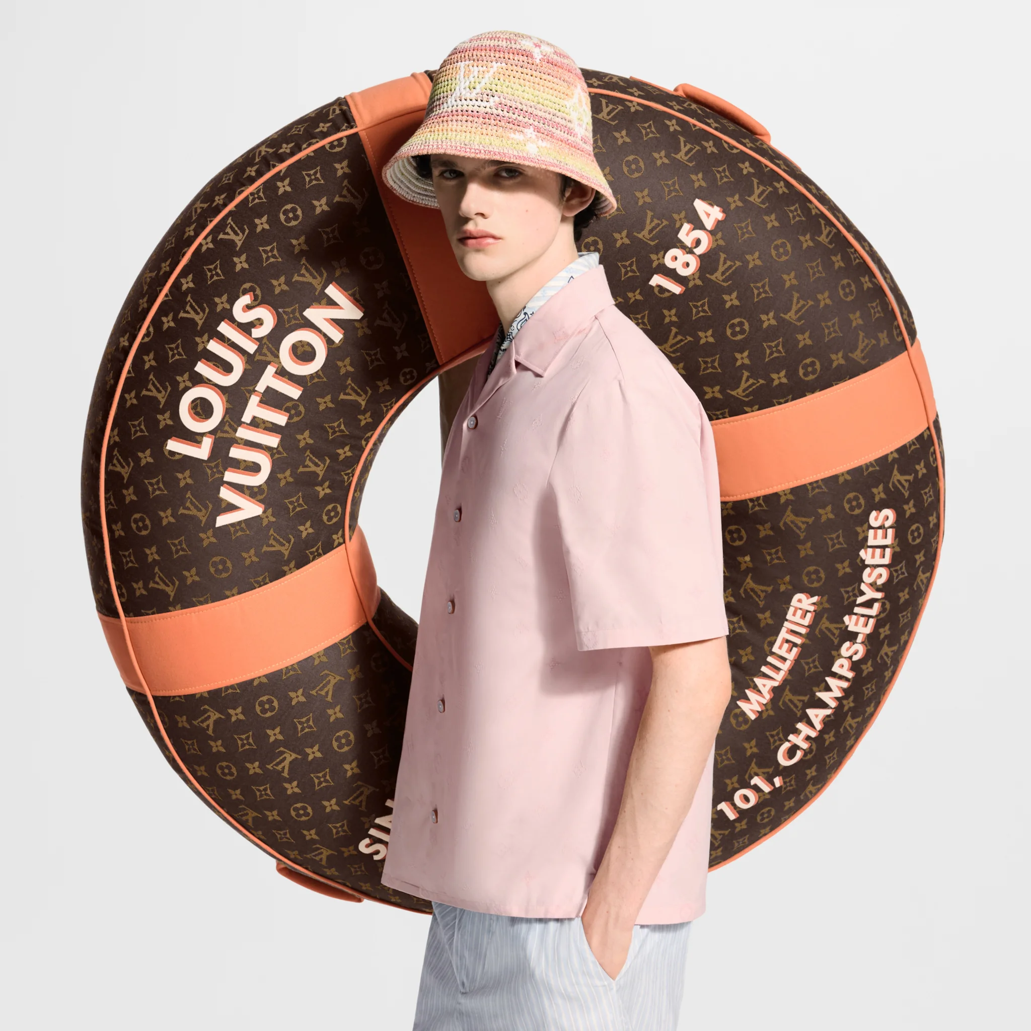Louis Vuitton swim ring priced at 153,000 THB for luxury lovers