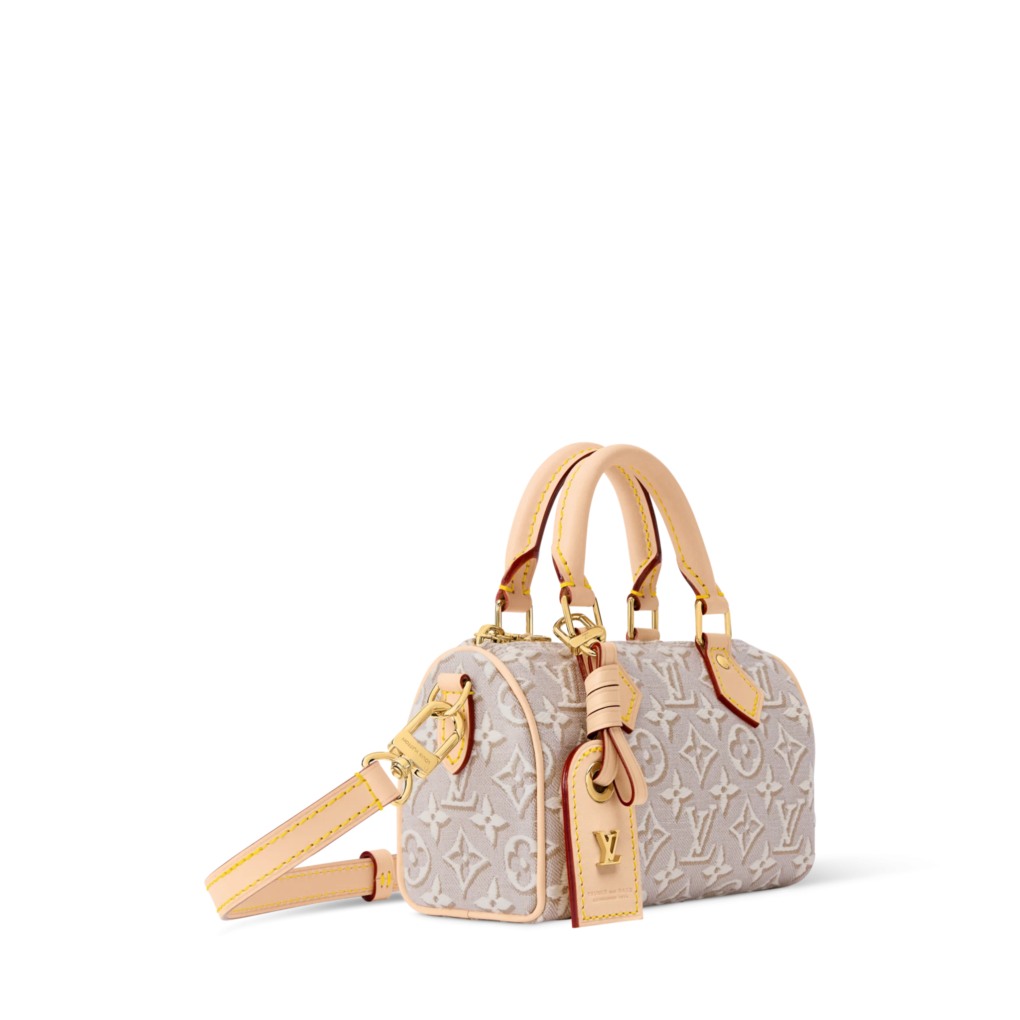 Style a rich-girl look with luxury pastel Louis Vuitton bags