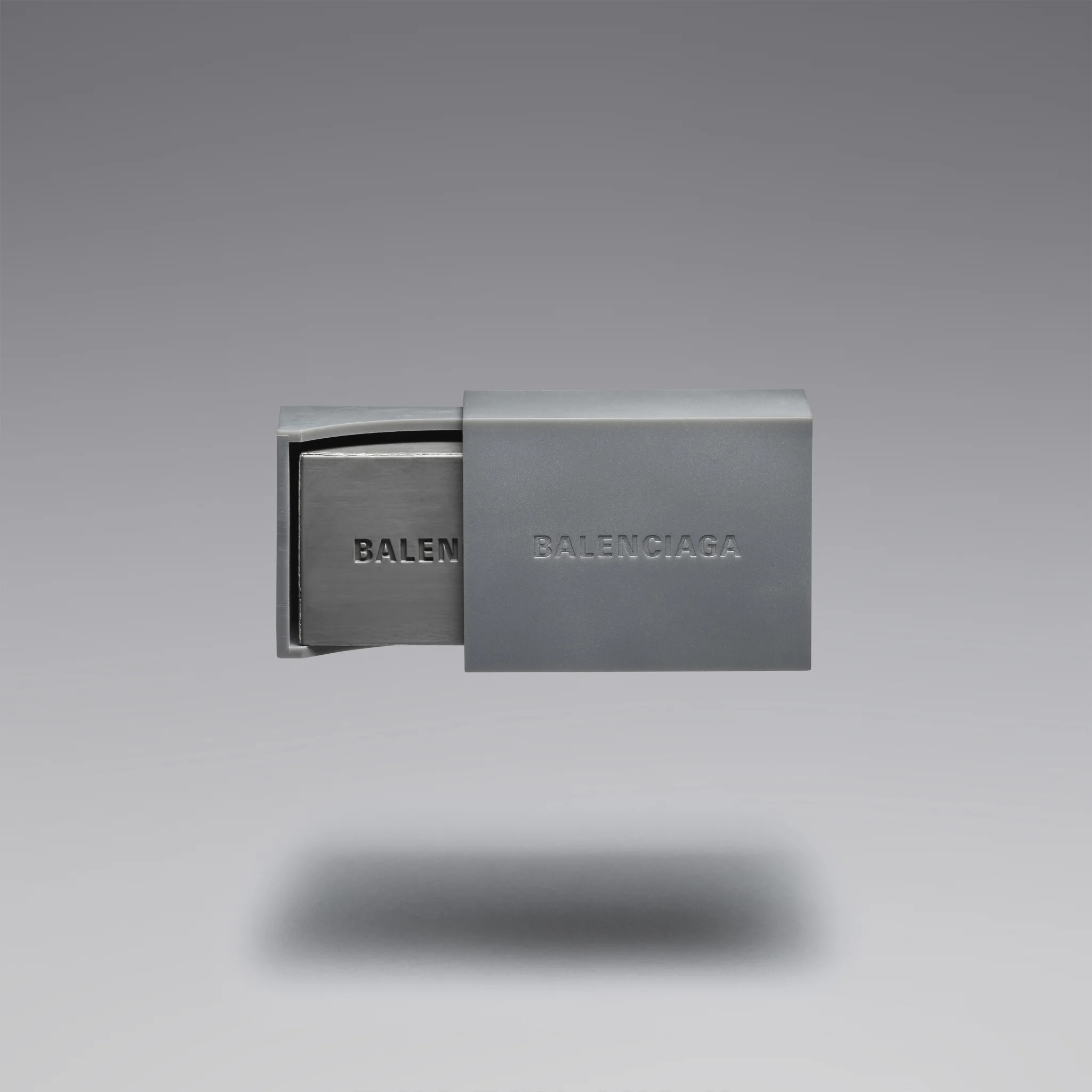 Balenciaga Soap in Dark Grey Resin designer luxury soap