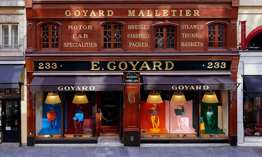 Goyard bag brand focusing on word-of-mouth quality