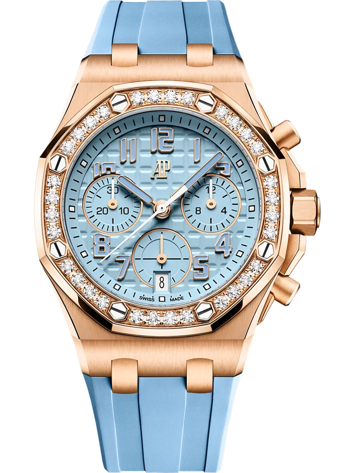 Audemars Piguet Royal Oak Offshore pastel diamond watch