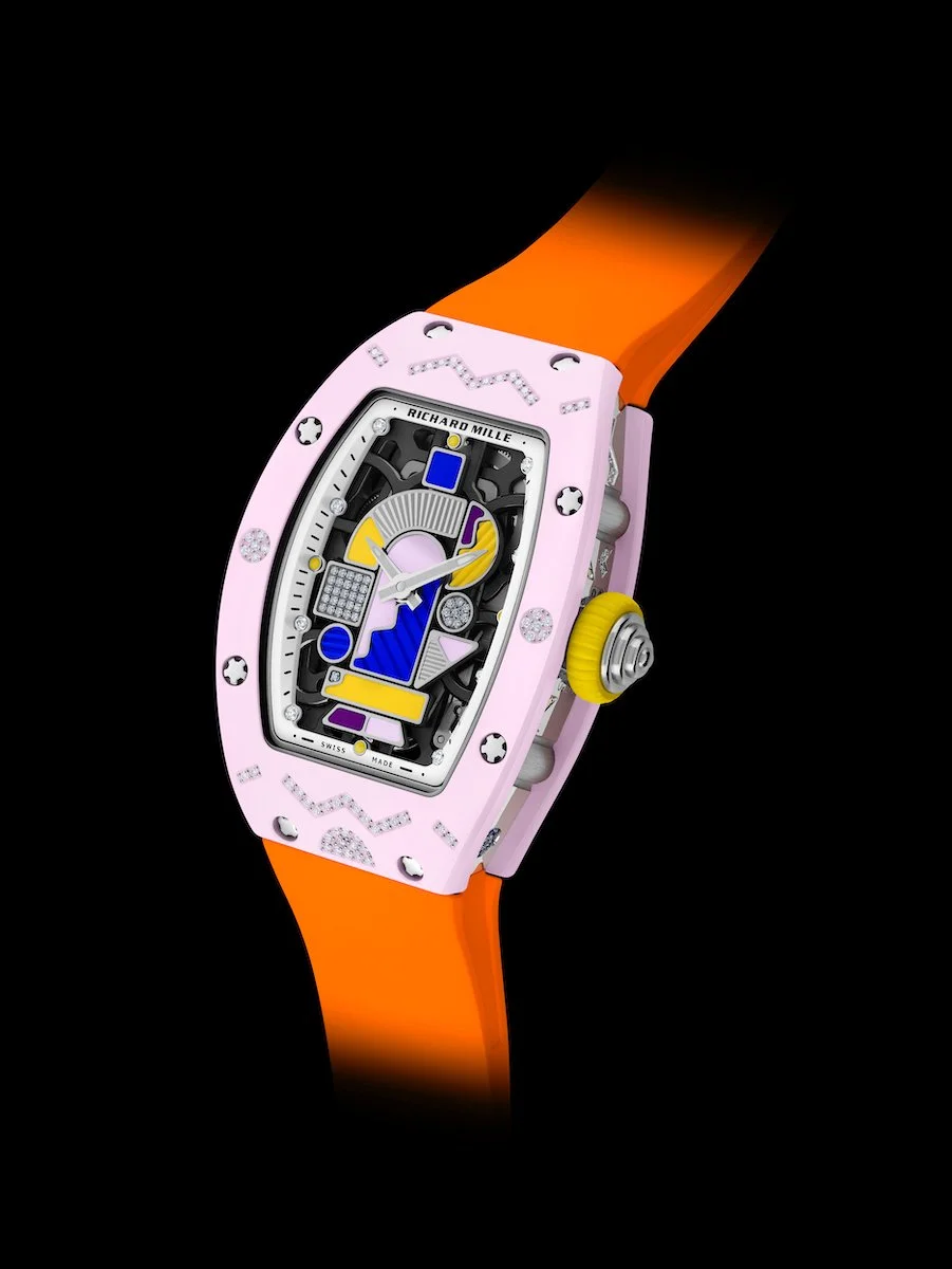 Richard Mille RM 07-01 colored ceramic pastel luxury watch