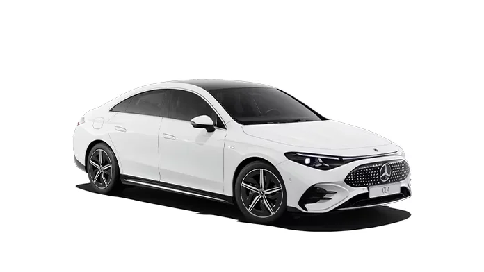 The all-new electric Mercedes-Benz CLA 250+ showcased at Motor Show 2026