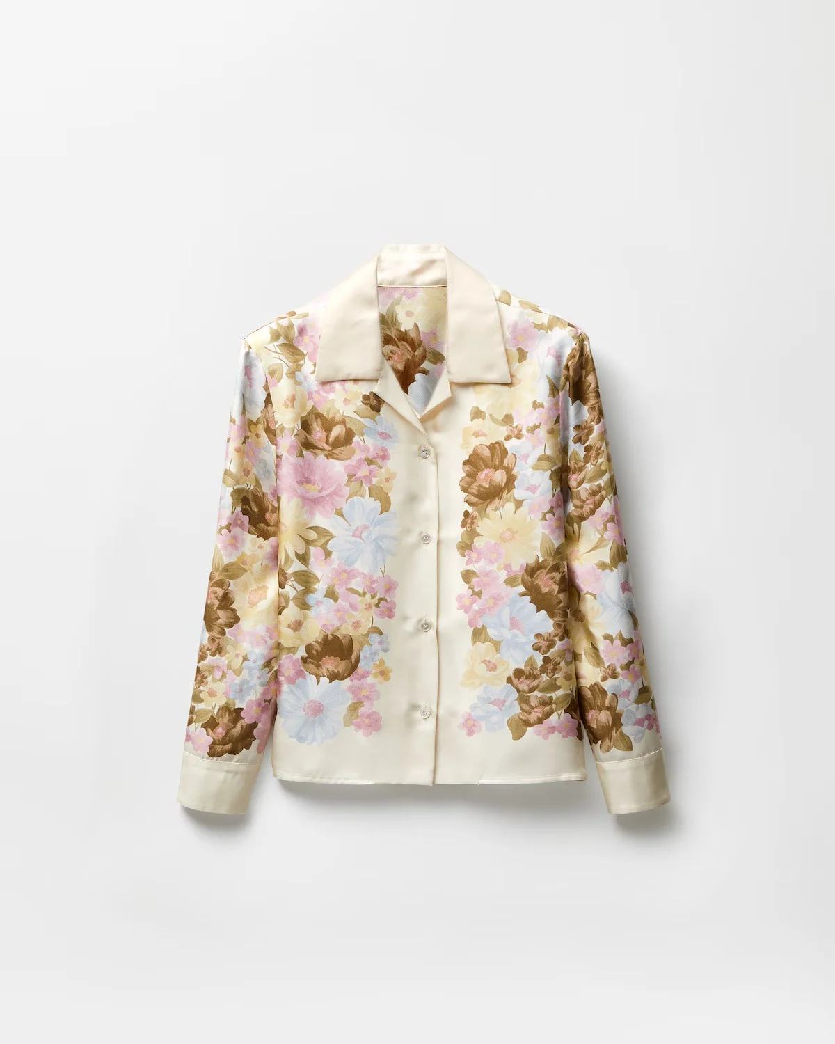 Versace Printed Silk Twill Shirt for a premium Songkran look